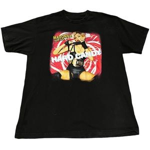 Madonna 2008 hard candy tour T-shirt vintage